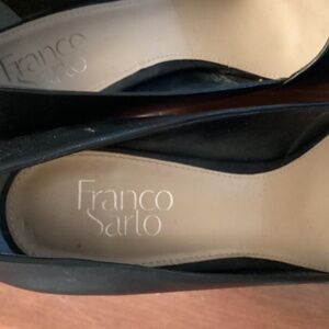 Franco Sarto black heels